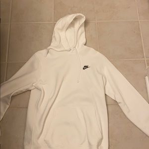 Nike white hoodie